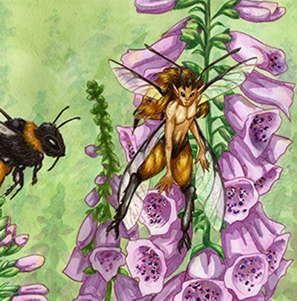 Bumblebee faery